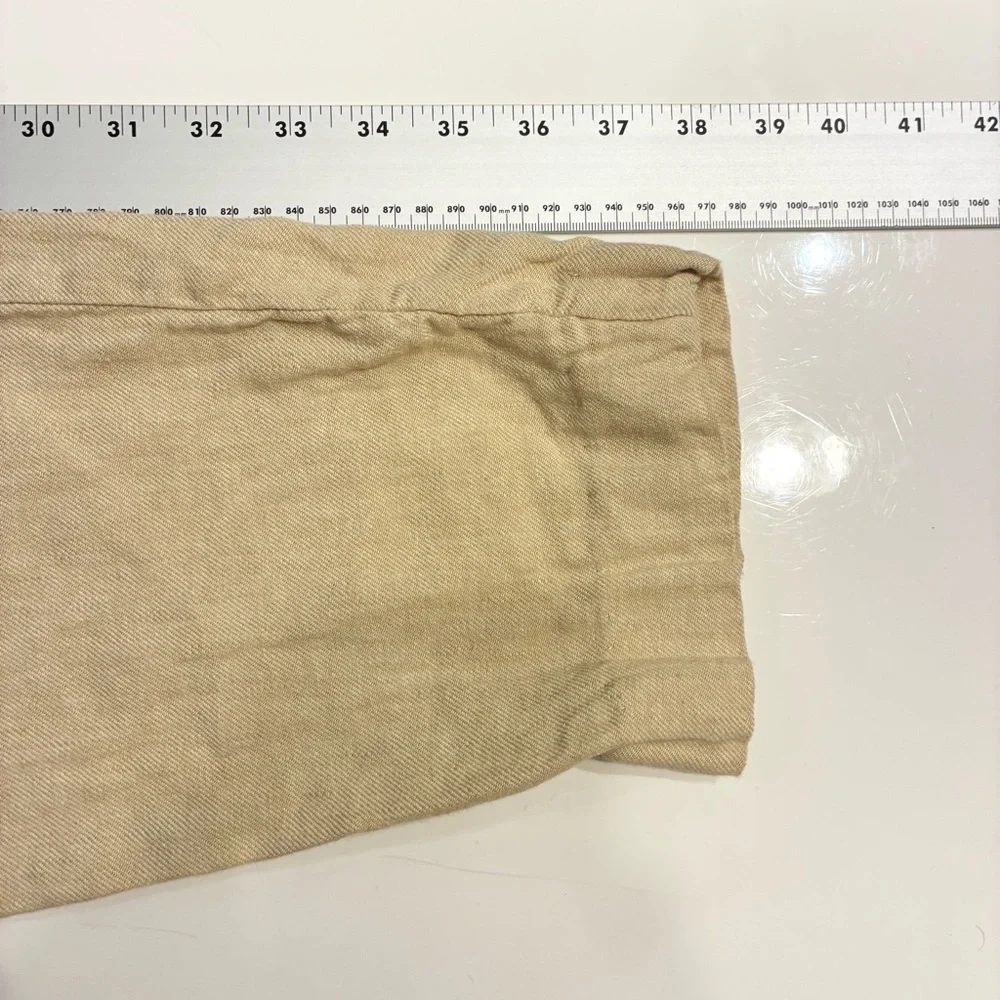 Porter Ash Linen Pants 34 Resort Beach Preppy Summer Casual Comfort Lightweight